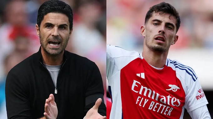 Arteta ca ngợi Havertz, bác tin mua thêm tiền đạo