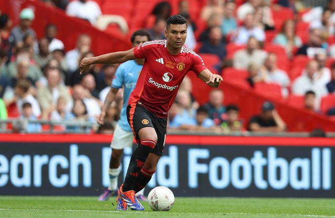 Casemiro đã thể hiện phong độ thuyết phục ở trận Community Shield