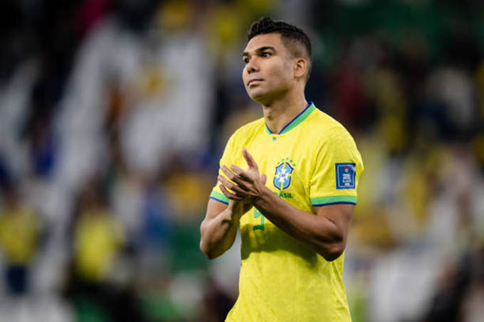 Casemiro không có tên trong danh sách triệu tập của ĐT Brazil