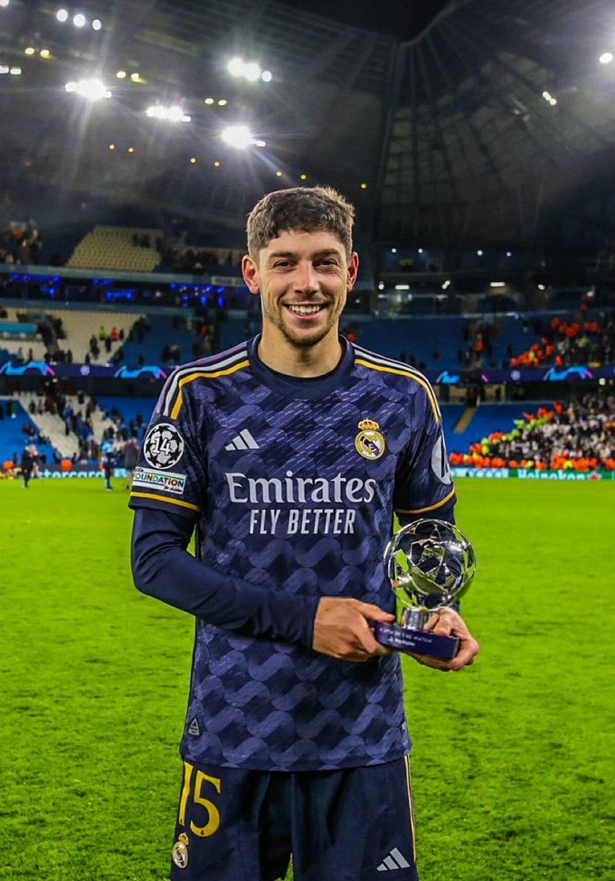 Federico Valverde là học trò cưng của HLV Carlo Ancelotti ở Real Madrid