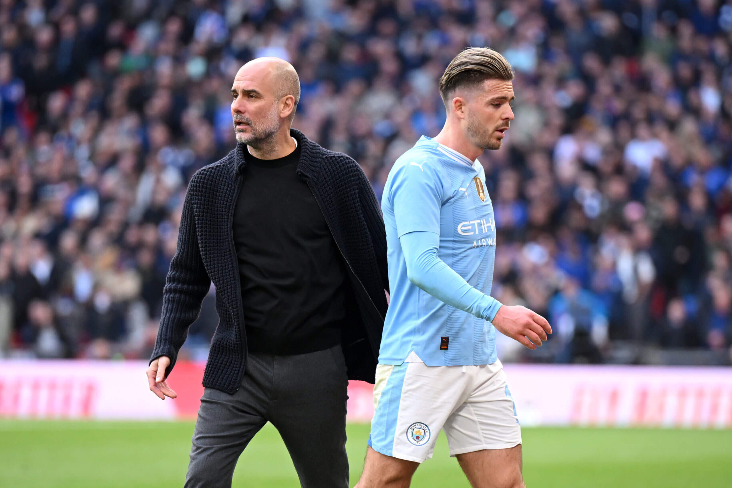 Cuối mùa giải trước, Pep Guardiola đã rất giận dữ với phong độ tồi tệ của Grealish