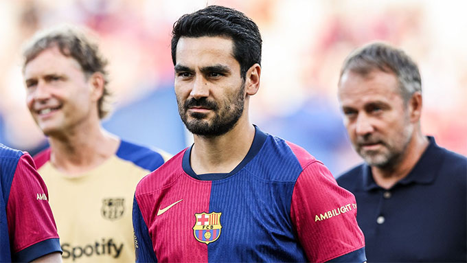 Barca nhất quyết đẩy Gundogan ra đi trong Hè này