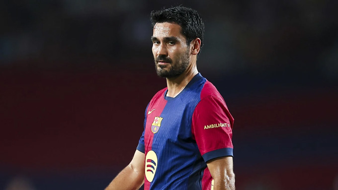 Gundogan yêu cầu rời Barca ở Hè 2024