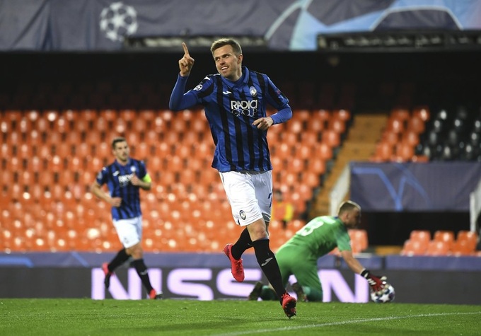 Ilicic thời kỳ đỉnh cao ở CLB Atalanta