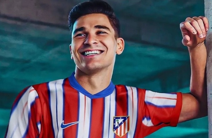 Tiền đạo Julian Alvarez là "bom tấn" của Atletico trong phiên chợ Hè năm nay