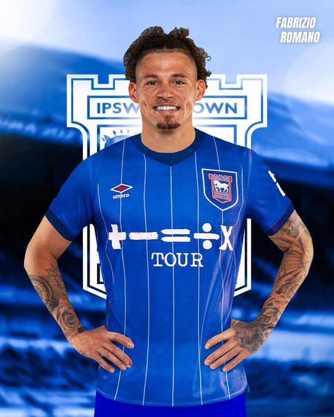 Kalvin Phillips rời Man City, gia nhập Ipswich