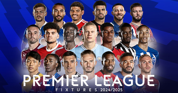 Premier League 2024/25 đang đếm ngược ngày tranh tài