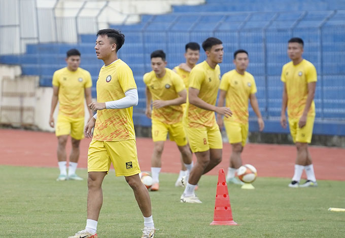 Thanh Hóa đang tích cực chuẩn bị cho trận mở màn tại AFF Shopee Cup 2024